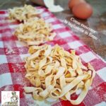 How to easily dry tagliatelle in the oven