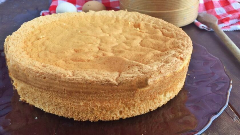 Recipe Sponge Cake how to prepare it step by step